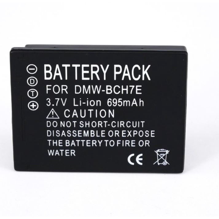 แบตกล้อง PANASONIC DMW-BCH7E สำหรับกล้อง Panasonic DMC-S1 DMC-FP1 DMC-FP2 DMC-FP3 FT10 TS10 มั่นใจปร