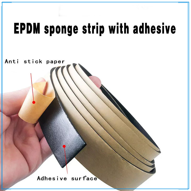 Epdm Sanyuan EPDM โฟมกาวฟองน้ํา Self-Adhesive ซีลสําหรับตู้ไฟฟ้ากล่องตู้ 7BVY