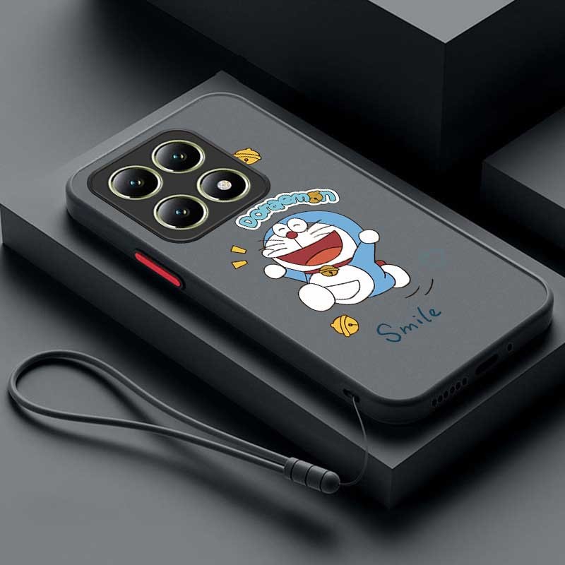 Xiaomi 14T Pro xiaomi14T Pro Anime Design Matte Case Doraemon Candy Colored Frosted Hard Case