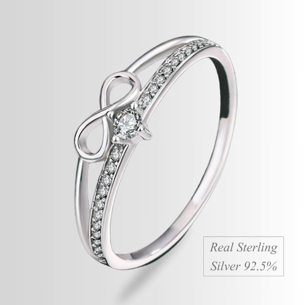 [ SK7 ] แหวนเงินแท้925 เครื่องประดับแหวนเงิน มีไซส์