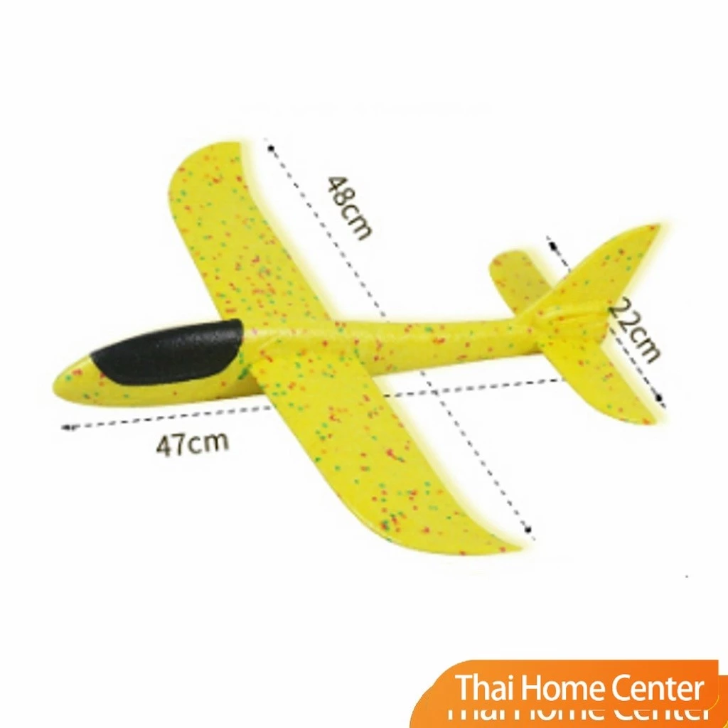 เครื่องบินร่อนของเล่นสำหรับเด็ก โฟมเครื่องบิน มีไฟ plane 48CM thumbnail 10