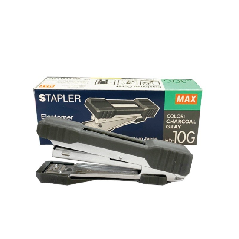 Max เครื่องเย็บ เทา HD-10G