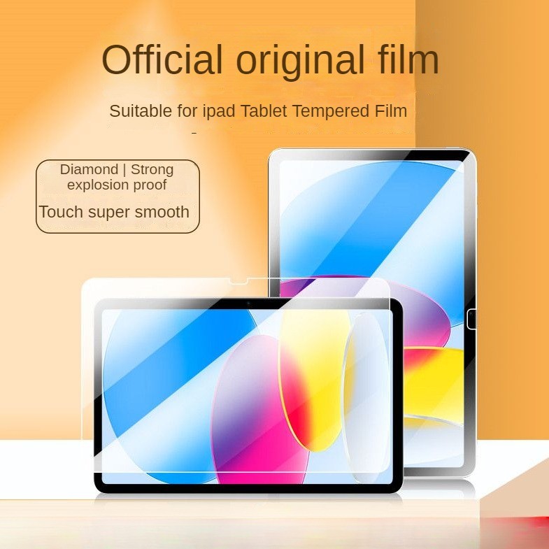 ฟิล์มนิรภัยสําหรับ IPad 9th Generation 2022 ใหม่ Air5/4 ฟิล์มป้องกัน IPad 11 นิ้ว 10.2/9.7 นิ้วฟิล์ม