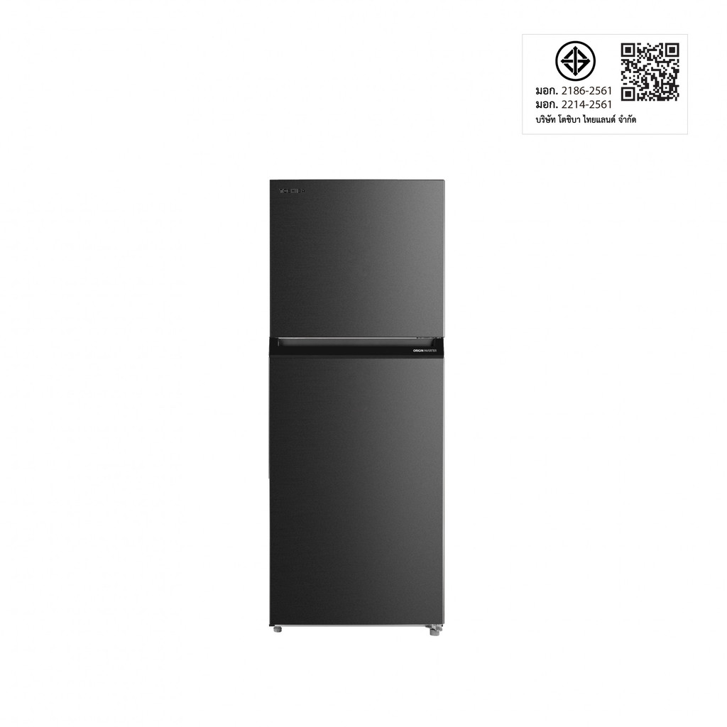 GlobalHouse TOSHIBA ตู้เย็น 2 ประตู 16.4 คิว GR-RT624WE-PMT(06) สีเทา สินค้าของแท้คุณภาพดี