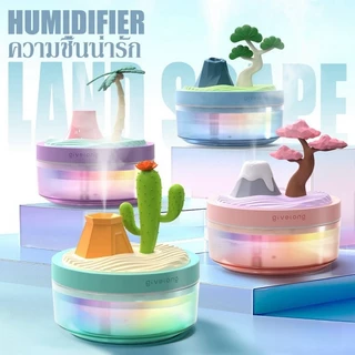 Humidifier ความจุใหญ่320/340ML เครื่องทำความชื้น ทำให้อากาศชุ่มชื้น รูปร่างการ์ตูน ตัดไฟอัตโนมัติ เป็นที่นิยมสำหรับทุกคน