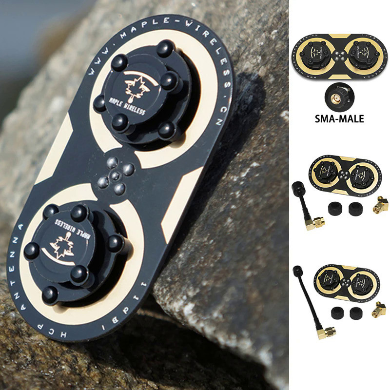 Maple Wireless 11dBi SMA Circularly Polarized Maple Leaf Antenna 4.9G 5.8G for Fatshark SKYZONE RC F