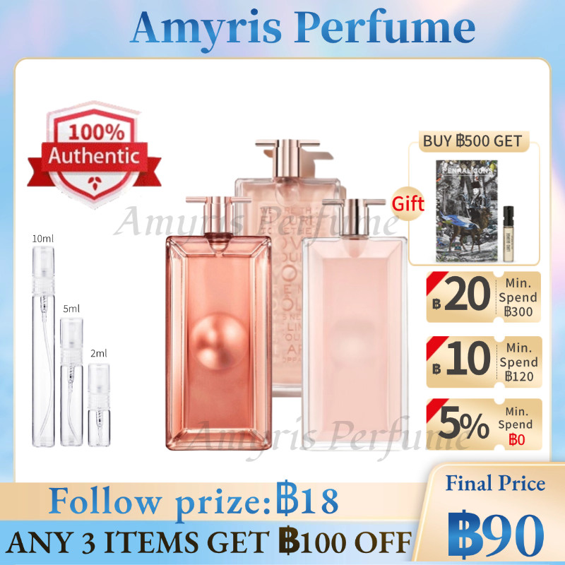 [ พร้อมส่ง] แท้จริง % Idôle & L'Intense & Edition Limitée 2ml 5ml 10ml EDP Female