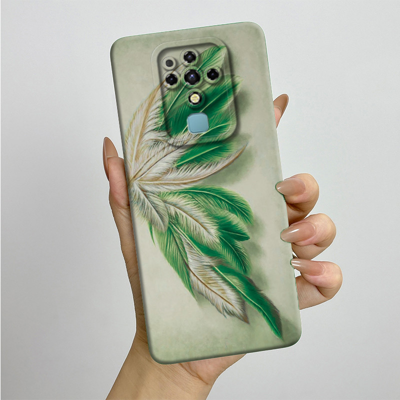 สําหรับ Tecno Camon 16 เคสโทรศัพท์ Camon16 CE7 CE7j CE9h Cool ทาสีซิลิโคนนุ่ม TPU Funda กรณีน่ารักพิมพ์ป้องกัน Coque ราคา ถูกที่สุด ดีลบีเคเค แกลเลอรีภาพที่ 8
