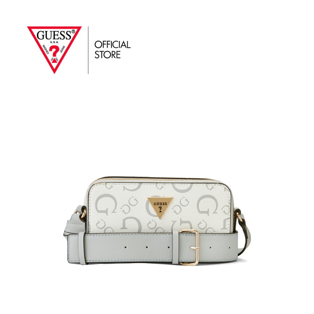 GUESS กระเป๋า รุ่น HG901970 CHARLESTOWN MINI CROSSBODY สีขาว