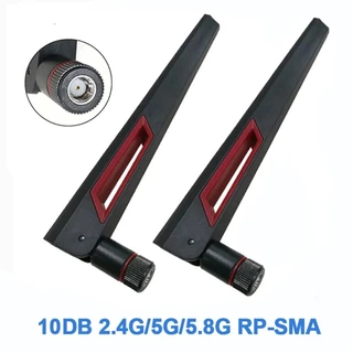 เสาอากาศ Wifi 2.4 Ghz 5 Ghz 5.8 Ghz 12Dbi สัญญาณ Booster เสาอากาศ RP SMA ชาย Universal Antena Wifi สําหรับเครื่องขยายเสียง WLAN Router