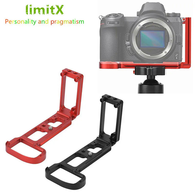 Quick Release L Plate Bracket Holder Hand Grip for Nikon Z5 Z6 Z7 II Z6II Z7II Digital Camera for Ar