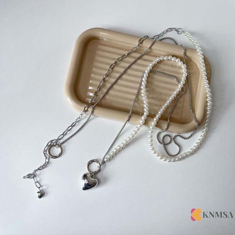 KNMSA] New Pearl Bead Dior Phone Chain Pearl DIY Jewelry Phone Case Accessories Pearl Original Diago