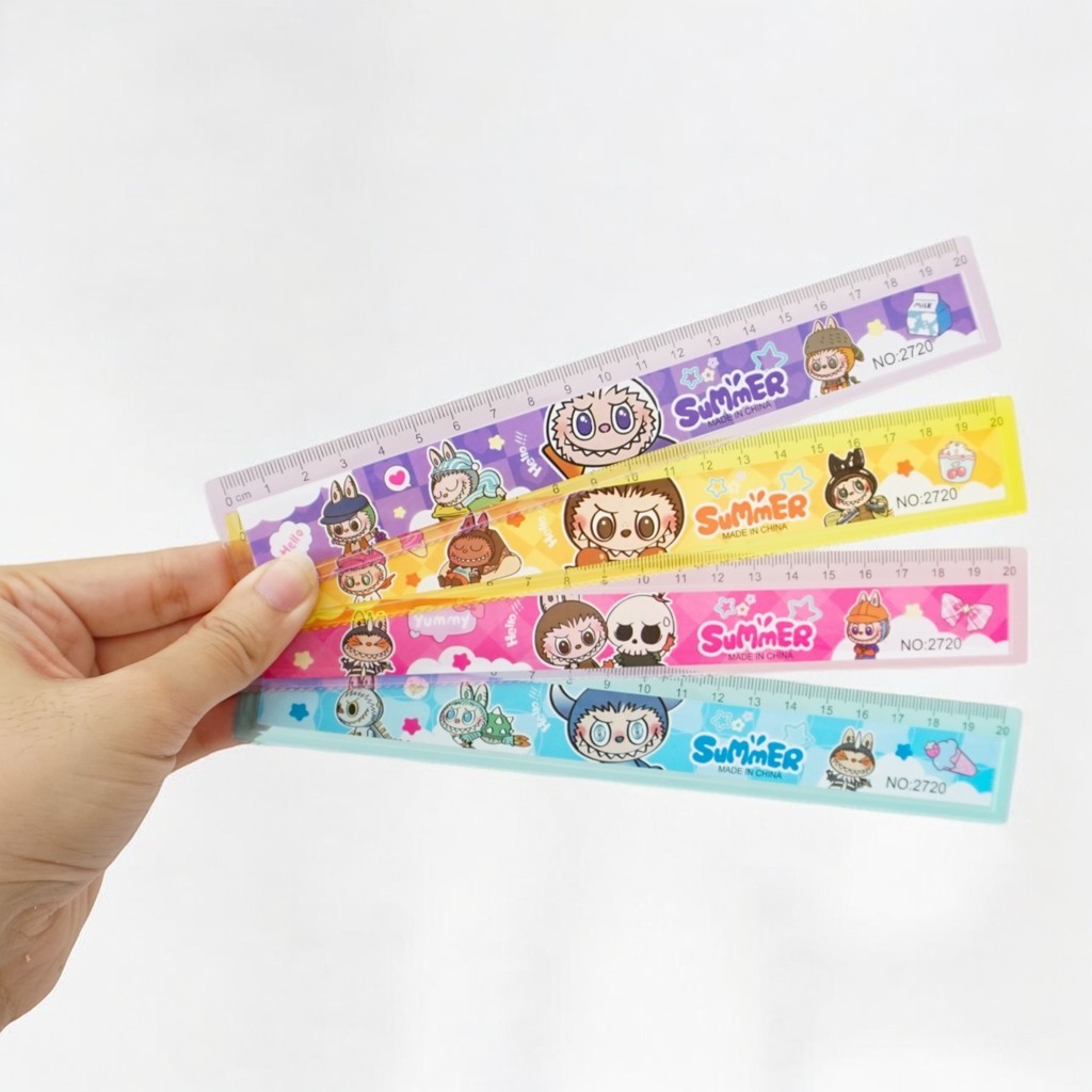 PUMPKIN CHARACTER RULER / 15 CM RULER / 30 CM FOLDING RULER / CUTE CHARACTER RULER