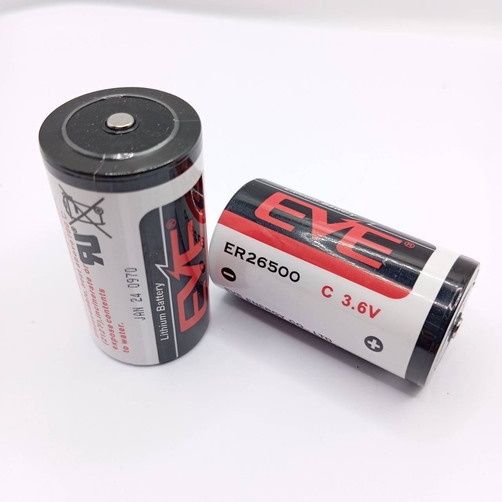 ER26500  EVE  3.6V ชนิดไม่มีขา  SIZE C
