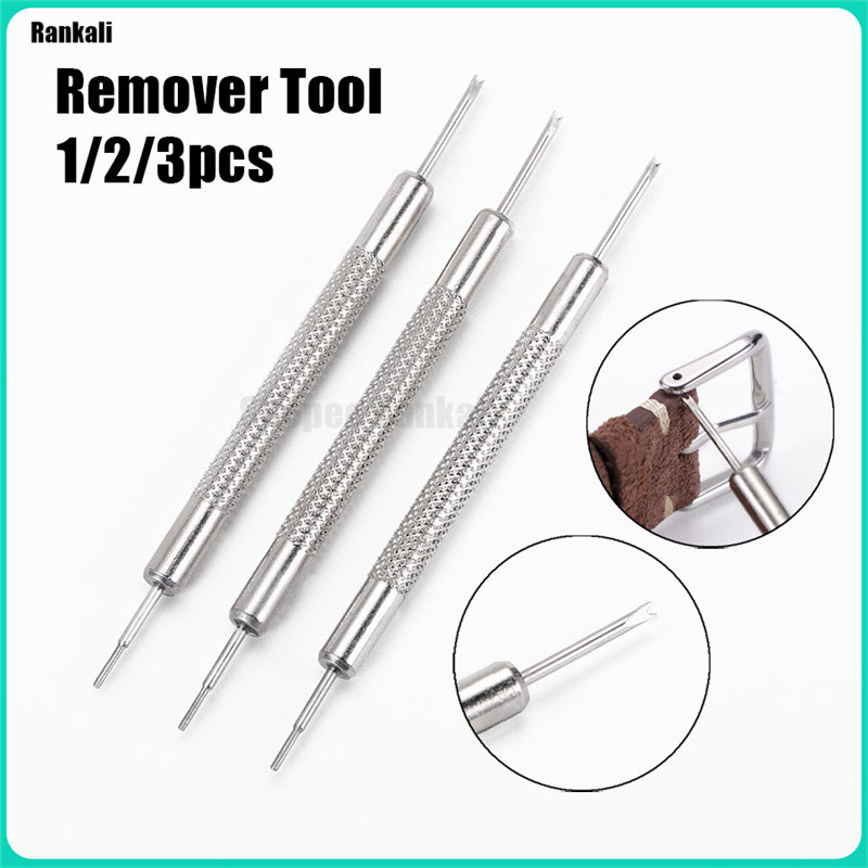 1/2/3ชิ้นนาฬิกาฤดูใบไม้ผลิบาร์เครื่องมือสแตนเลสนาฬิกาวงสาย น้ํายาล้าง เครื่องมือเปิดโลหะ น้ํายาล้าง ติดตั้งเครื่องมือนาฬิกาอุปก