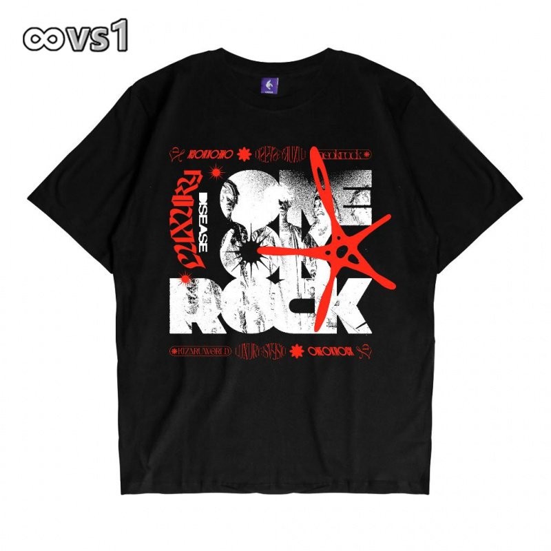 เสื้อยืด Music Series ONE OK ROCK boxy