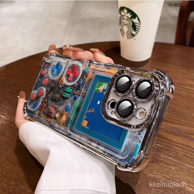 3 In1 Blue gaming consoleCase สําหรับ Redmi Note11 11pro 11tpro 12 12 12 Turbo เคสโทรศัพท์นุ่ม Anti 