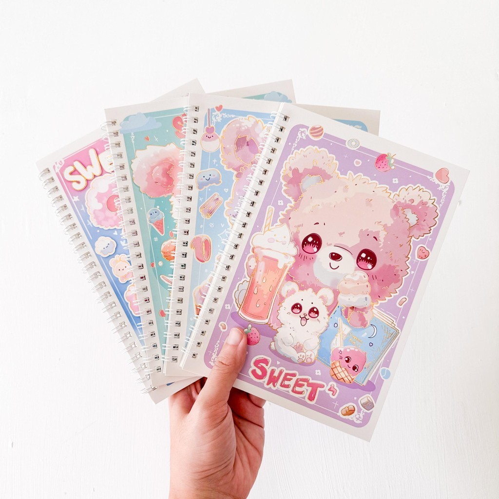 A5 NOTEBOOK / A5 NOTEBOOK / CUTE NOTEBOOK / CUTE CHARACTER NOTEBOOK