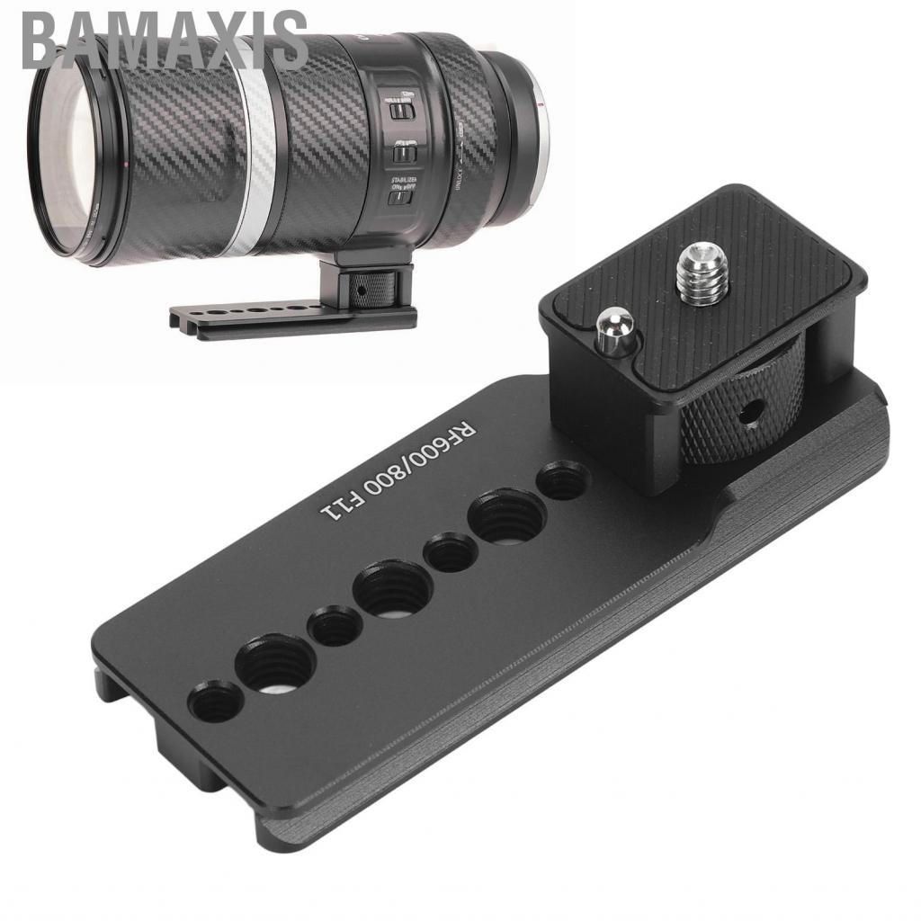 Bamaxis BAMAXIS-TH CAMERAL SEAT SEAT TRIPOD ที่นั่งสำหรับ RF 600 มม. คอปกเท้าพร้อม 1/4in และ 3/8IN ร