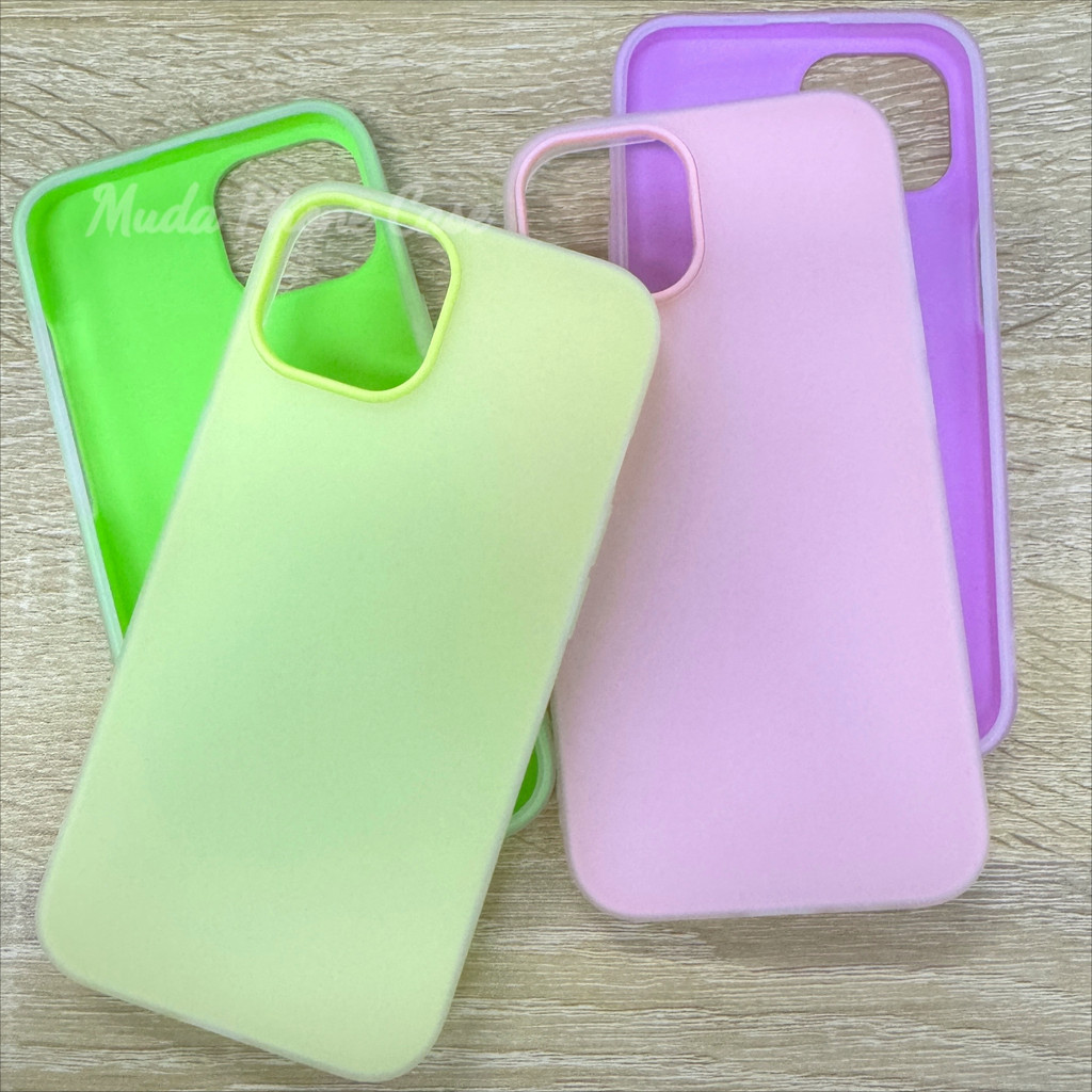 เคสไอโฟนสองชั้น DIY ป้องกันการชนกัน กันกระแทก case for iPhone11 13promax 15plus 16 14 13 12mini XR/XSMax 7 8 SE2020