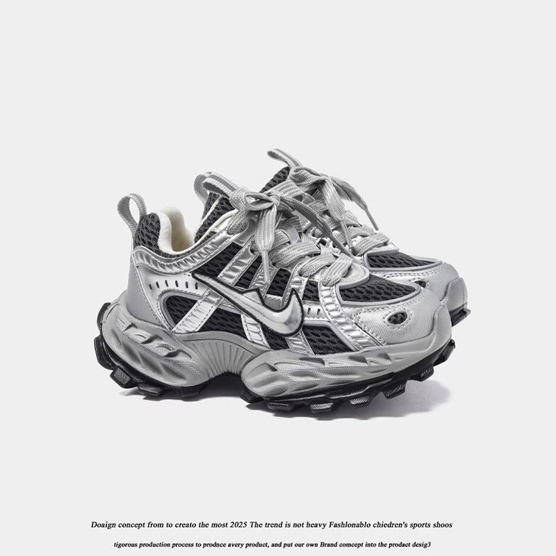 รองเท้ากีฬาสำหรับเด็ก น้ำหนักเบา พื้นนุ่ม ตาข่าย ไซต์ 27-38