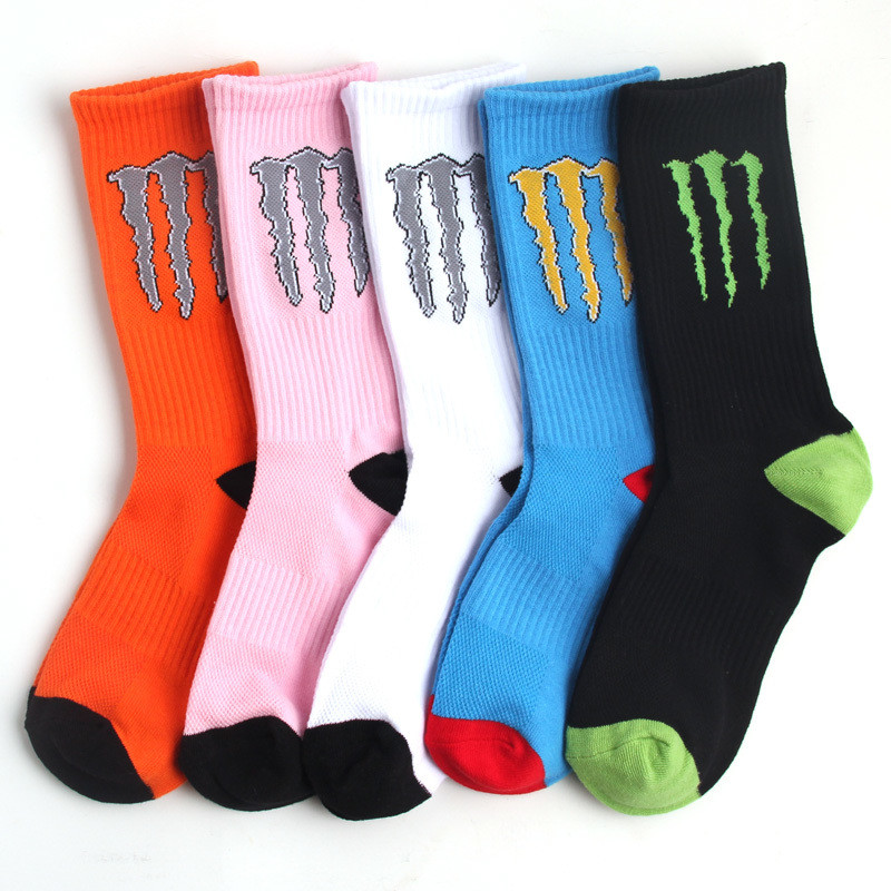 ถุงเท้า MONSTER Magic Claw ออกแบบสำหรับกิจกรรมกลางแจ้งและกีฬา แบบ.Drop DH Mid-Tube เหมาะกับทั้งผู้ชายและผู้หญิง