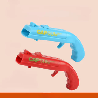 ที่เปิดขวดทรงปืน CAP GUN ยิงฝาได้ไกล 5 เมตร ใช้ได้กับขวดฝาจีบทั่วไป น้ำอัดลม เบียร์ ซื้อไว้เล่นเอง หรือซื้อเป็นของขวัญ