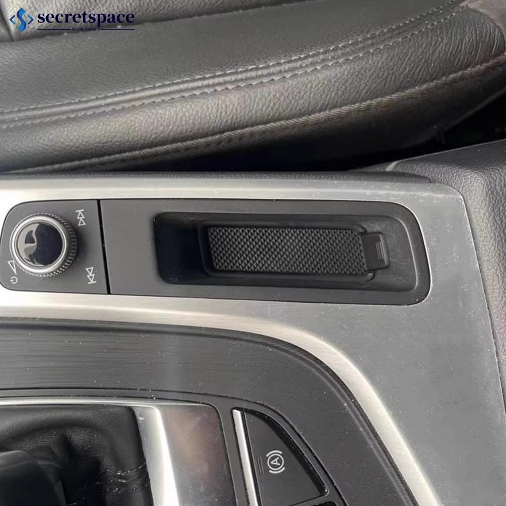 SECRETSPACE ภายในรถคอนโซลกลางเบ็ดเตล็ดกล่องปะเก็นกล่องเก็บยาง Pier กล่องเก็บปะเก็นสําหรับ Audi A4 B9