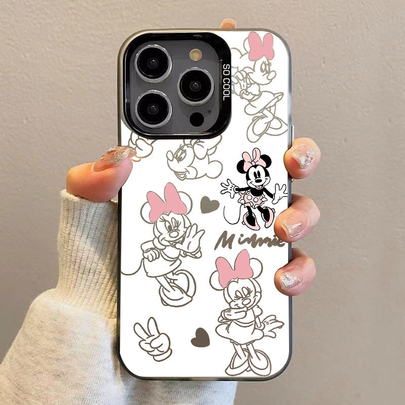 เคสกันกระแทกไอโฟน  เคสลายมินนี่ For IP7P/P IPX/XS IPXXS Max IP11-16 ธรรมดา IP11-16 Pro/Pro max #0601