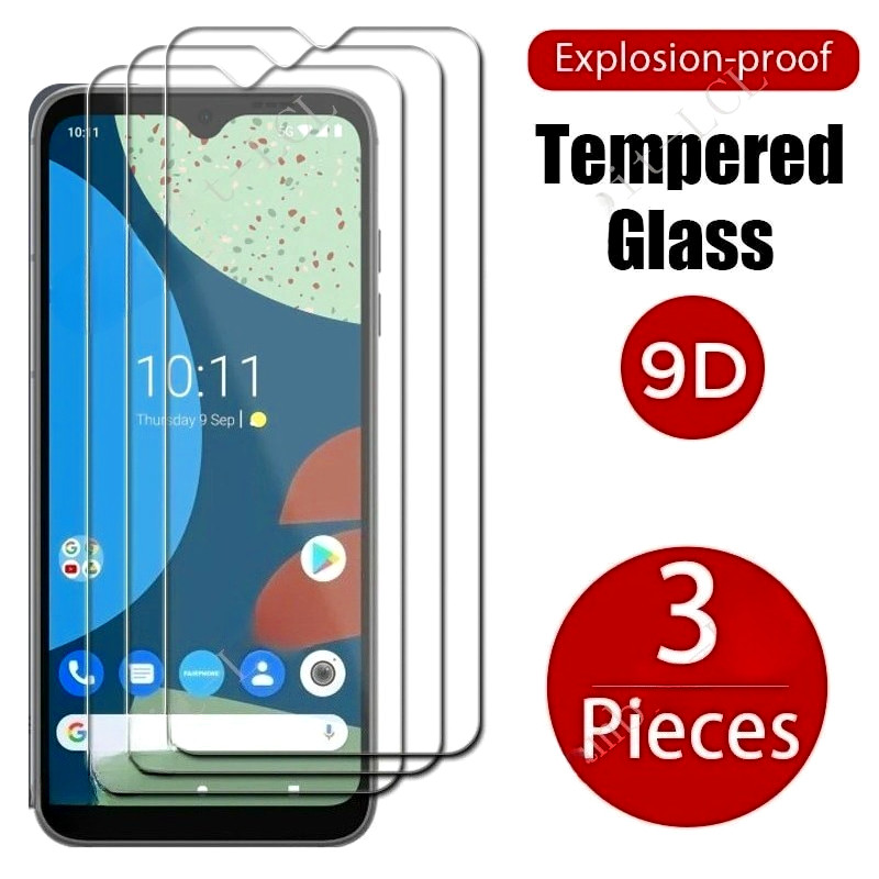 3 ชิ้นสําหรับ Fairphone6 Fairphone5 Fairphone4 Ultra HD กระจกนิรภัยสําหรับ Fairphone 6 5 4 ฟิล์มกระจ