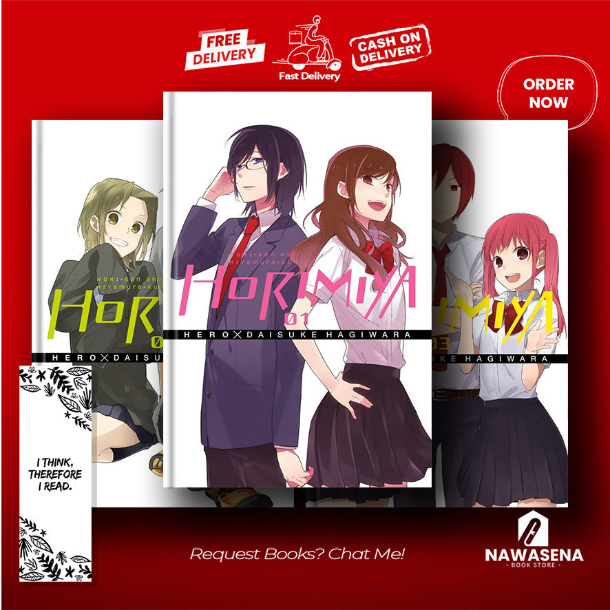 Horimiya (มังงะ / การ์ตูน) เล่ม 1 - 17 (17 Book Series) By HERO (อังกฤษ)