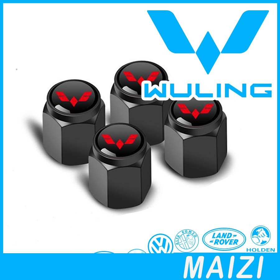 [พร้อม] wuling binguo ยางวาล์วหมวกวาล์ว wuling AIR ev Body Kit ตกแต่งรถ wuling binguo ev อะไหล่รถยนต