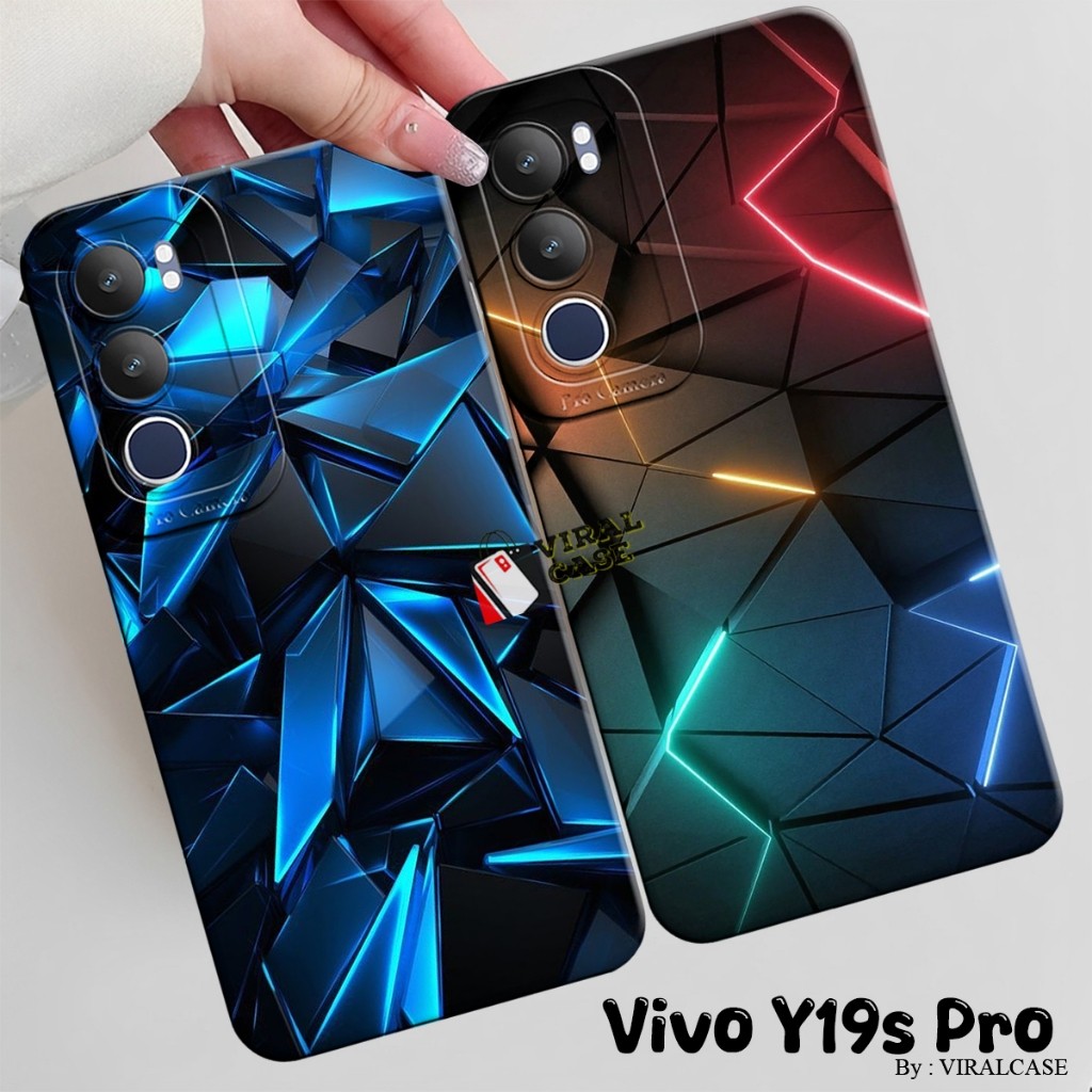 เคส HP VIVO Y19S PRO - VIVO Y19S 4G - เคสแฟชั่นนามธรรม - VIVO Y19S PRO Softcase - ซิลิโคนกล้อง Pro -