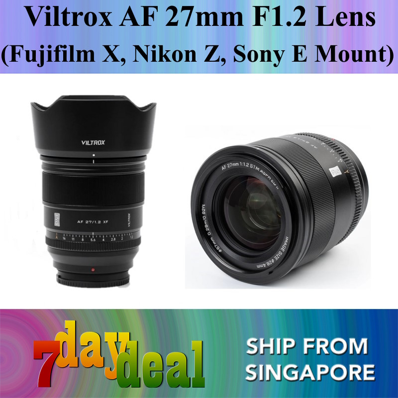 Viltrox AF 27mm F/1.2 Pro APSC เลนส์ E FE / X / Z Mount F1.2
