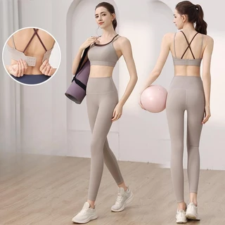 สปอร์ตบราสำหรับโยคะและวิ่ง กันกระแทกด้านบน ป้องกันการหย่อนคล้อย ผ้าแห้งไว สำหรับฟิตเนส