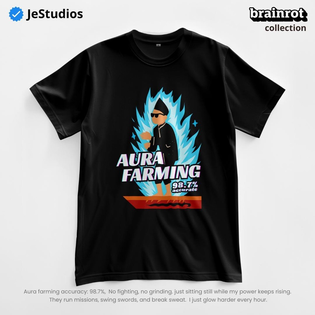 เสื้อยืด Aura Farming Pacu Strip Meme