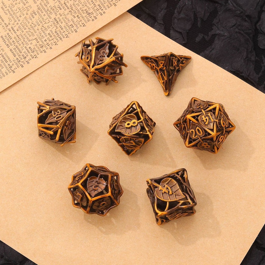 พร้อมส่ง dnd dice ลําไย ลูกเต๋า การ์ด dice the dnd