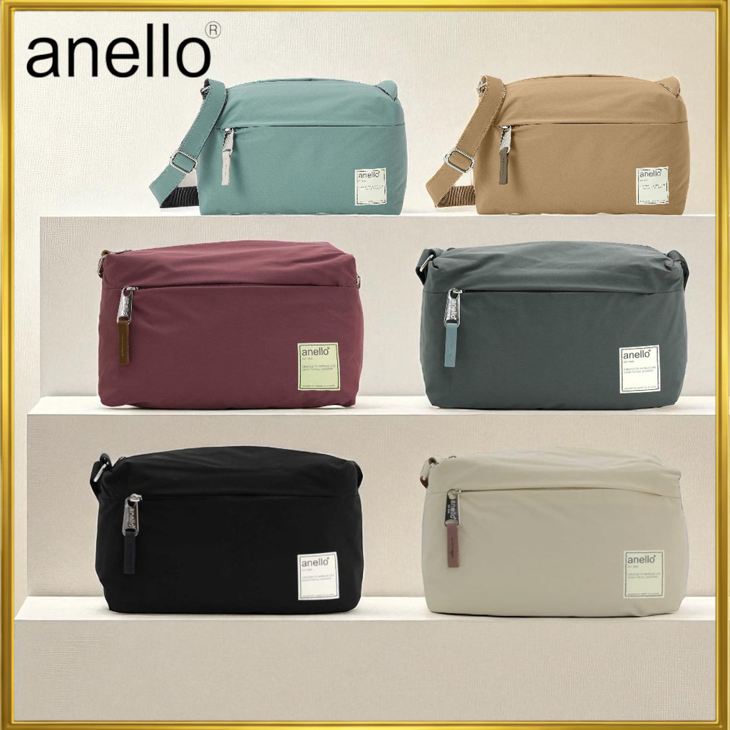 Anello Mini Shoulder Bag Water-Repellent CIRCLE ATT0701Z Light Beige, Black, Gray, Dark Pink, Beige,