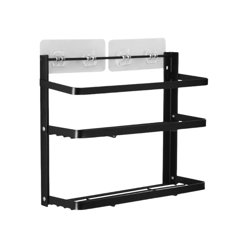 SC Magnetic Fold Up Kitchen Organizer โดยไม่ต้องเครื่องมือที่จําเป็น Metal Spices Rack แบบพกพา Space