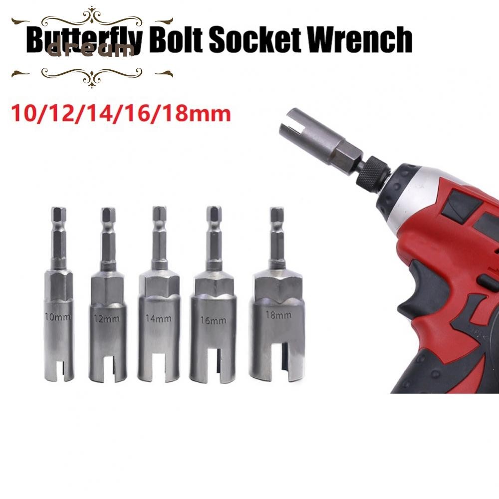 Hurricane Nut Driver Butterfly Bolt Hex Shank ไขควงแขนซ็อกเก็ต