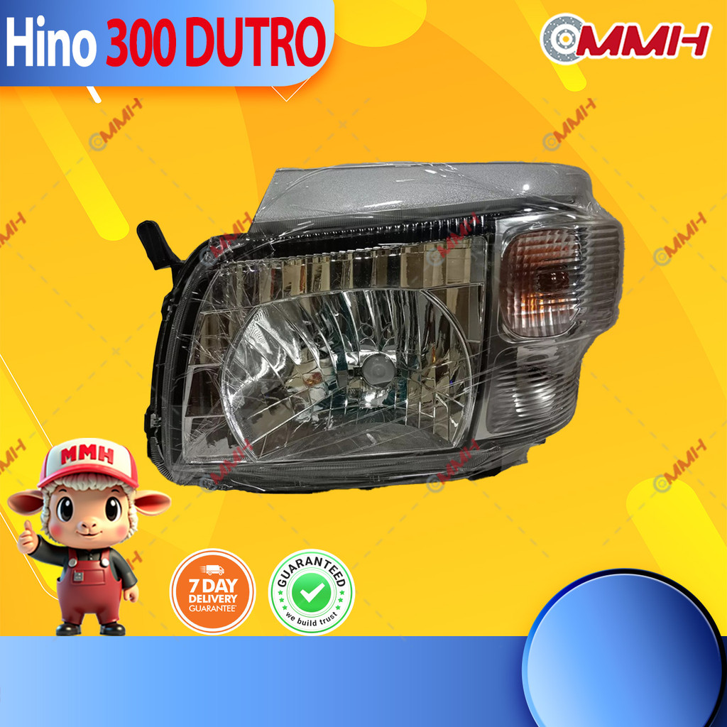 Hino DUTRO ไฟหน้า Toyota DYNA ฮีโน่ 300 130 136 WU302 2009-2018 ไฟหน้า ไฟหน้า ไฟหน้า ไฟหน้า ไฟหน้า ไ