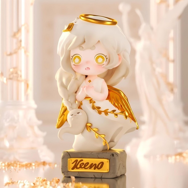 🔴ของแท้กล่องจุ่ม🔴🚚ส่งภายใน 24 ชั่วโมง🚚Ghost keeno Mystery Treasure Blind box figure vinyl ของเล่น