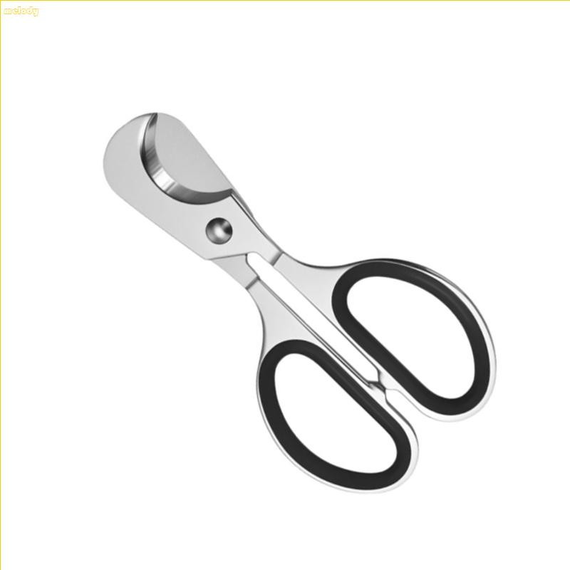 melody* สแตนเลสแท็บเล็ตกรรไกร Double Edged Blade Smooth Cutting Action Cutter