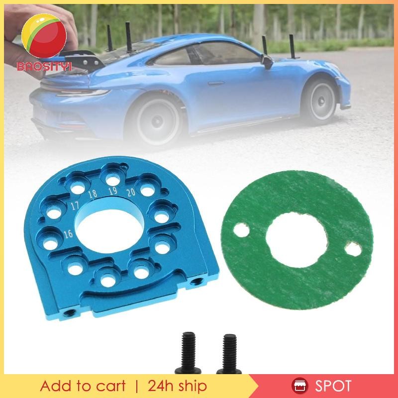 [Baosity1] Metal Motor Mount 54558 RC Car Parts แบบพกพาทนทานติดตั้งง่ายโดยตรงแทนที่มอเตอร์ยึดสําหรับ
