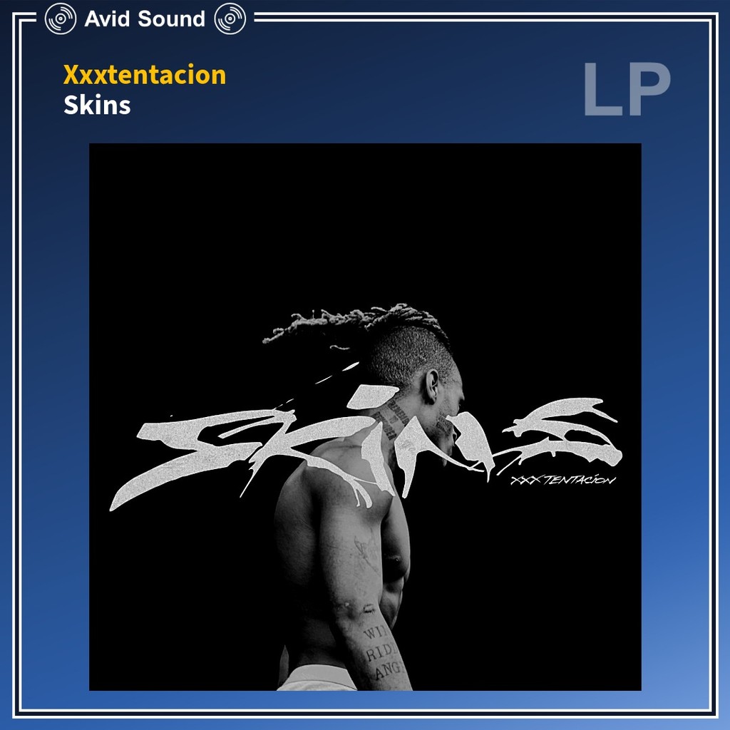 แผ่นเสียง Xxxtentacion Skins ใหม่ ซีล Xxxtentacion Vinyl LP