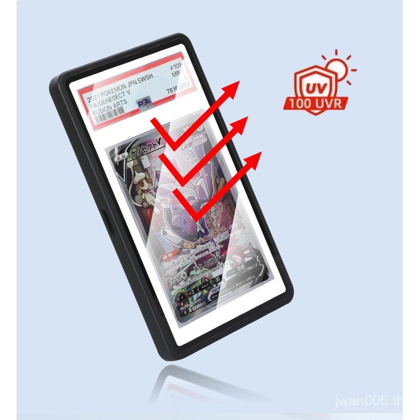 PSA/CCIC PSA/CGC/BGS การ์ดจับโลหะเคสป้องกันการ์ด Pokémon Card Case 35PT