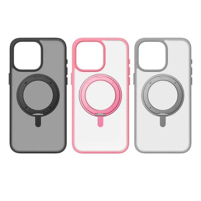 Momax รุ่น Hybrid Roller & Magnetic Protective Case iPhone 15 Pro