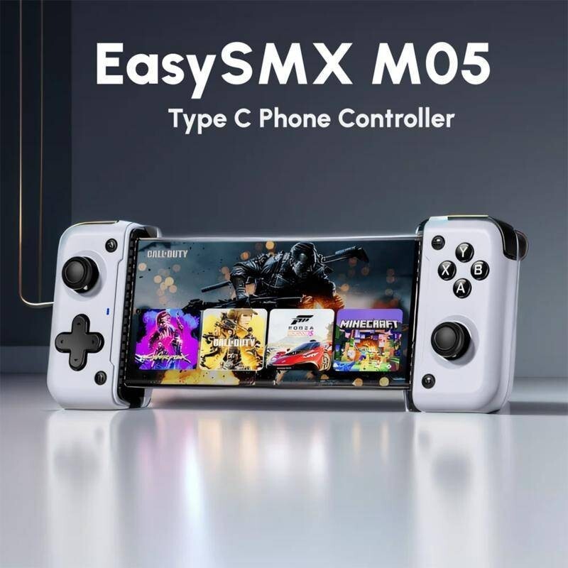 EasySMX M05 Mobile Grip Bluetooth Type C Controller สําหรับ Cloud Gaming, Xbox Game Pass, iphone 15 