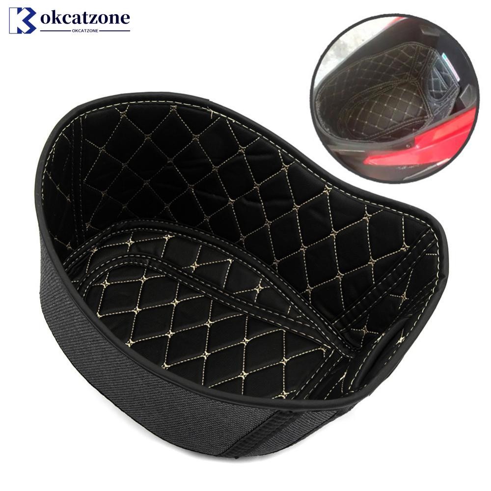 OKCATZONE รถจักรยานยนต์กระเป๋าเดินทาง Trunk Liner ที่นั่งกล่องเก็บด้านใน Pad Protector สําหรับ Honda