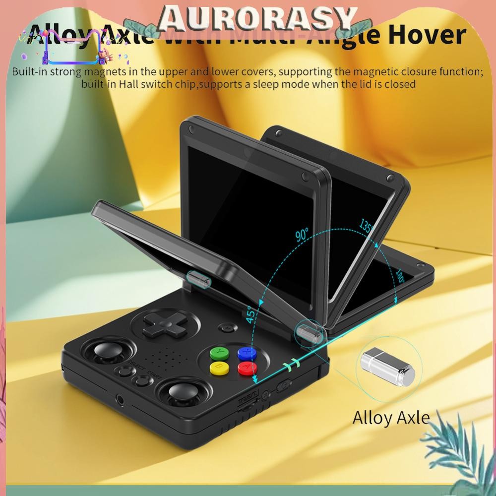 Flip Gaming Console WiFi/Bluetooth-Compatible Video Game Console สําหรับเด็กผู้ใหญ่